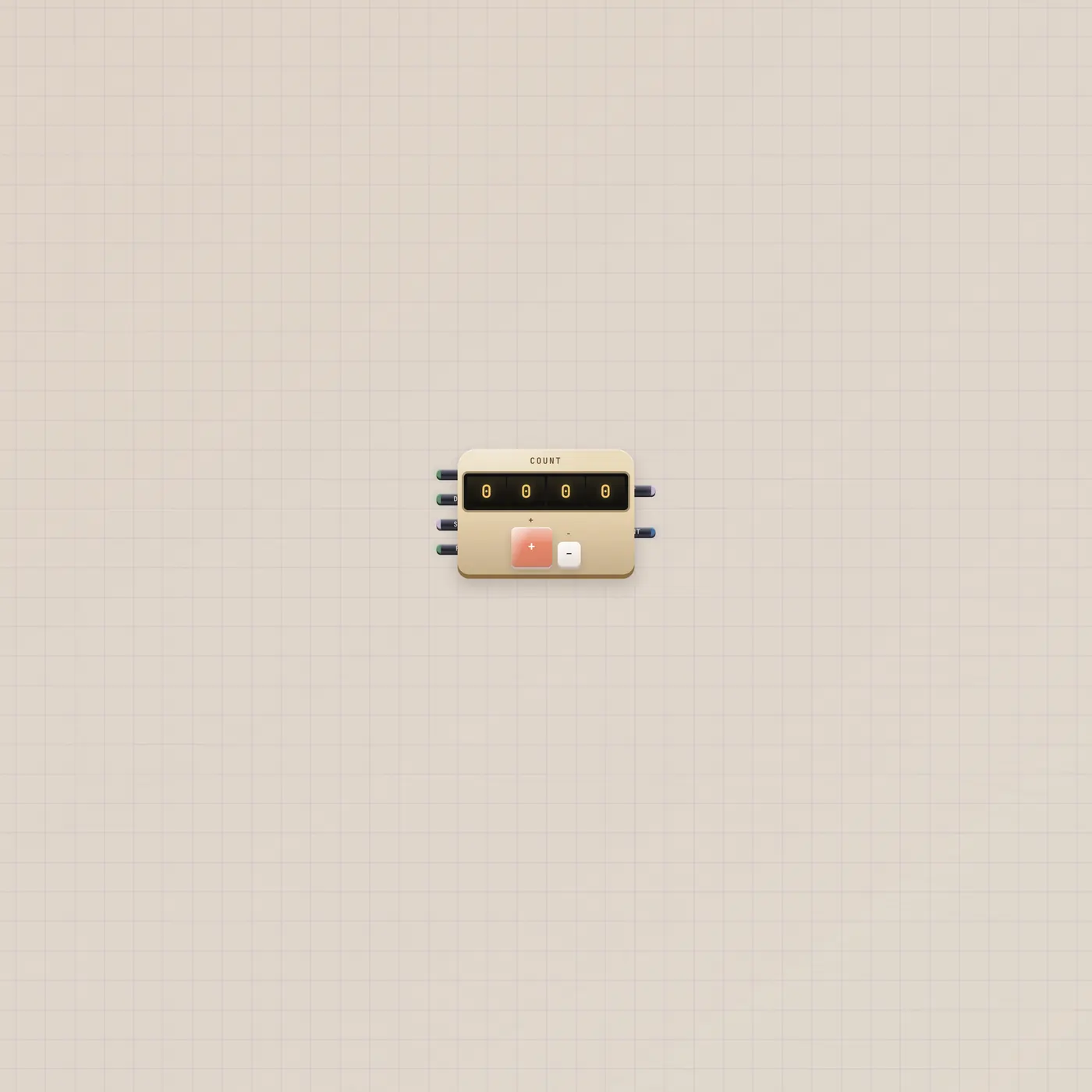 A clicker that counts pulses.