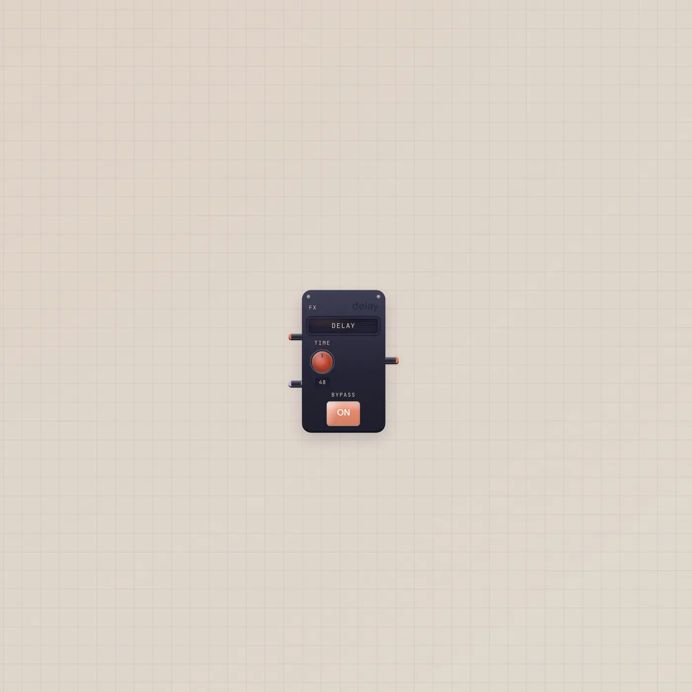 Component Guide product shot: One plugin. In, mix, out.