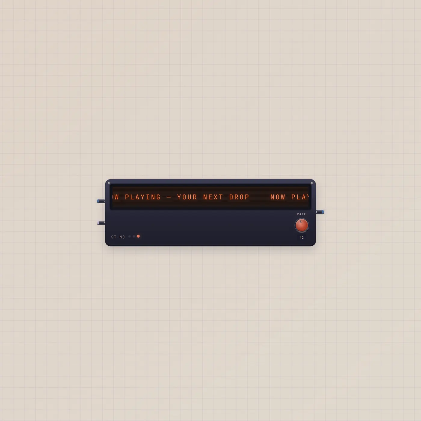 A crawl of copy. Type it, or feed it.