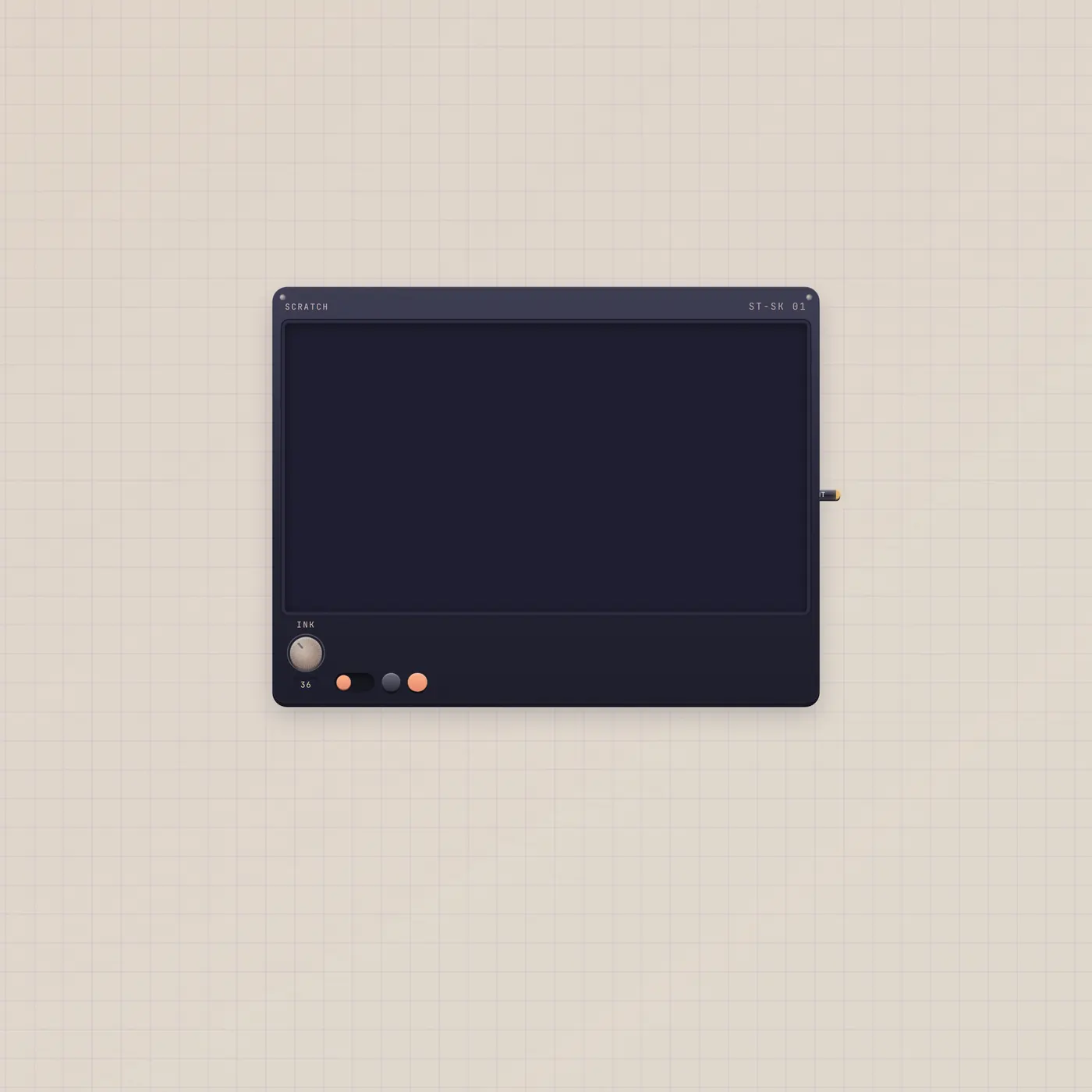 Draw. Snapshot. Print the pad as an image.
