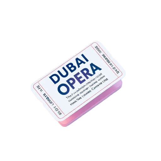 Dubai Opera Concert Ticket