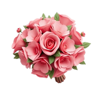 Dusty rose floral bouquet