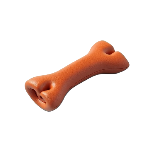 leather dog chew toy