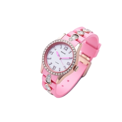 Rare Diamond-Studded Swatch Watch from 1980s