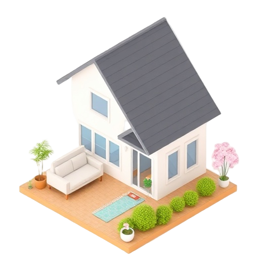 Three Bedroom House (monthly rent)