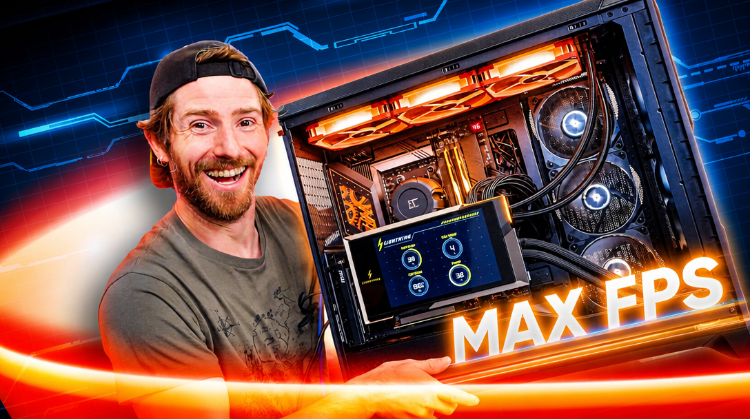 Linus Tech Tips BEST PC thumbnail, Thumbly's improved version